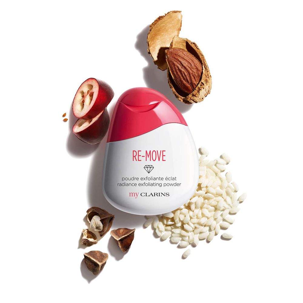 My Clarins RE-MOVE radiance exfoliating powder