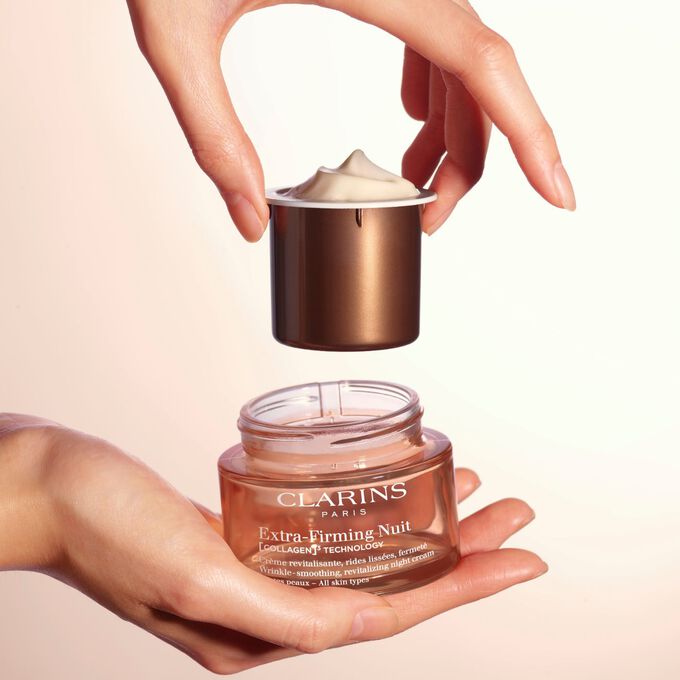 Recarga Extra-Firming Crema Antiedad de Noche para pieles secas