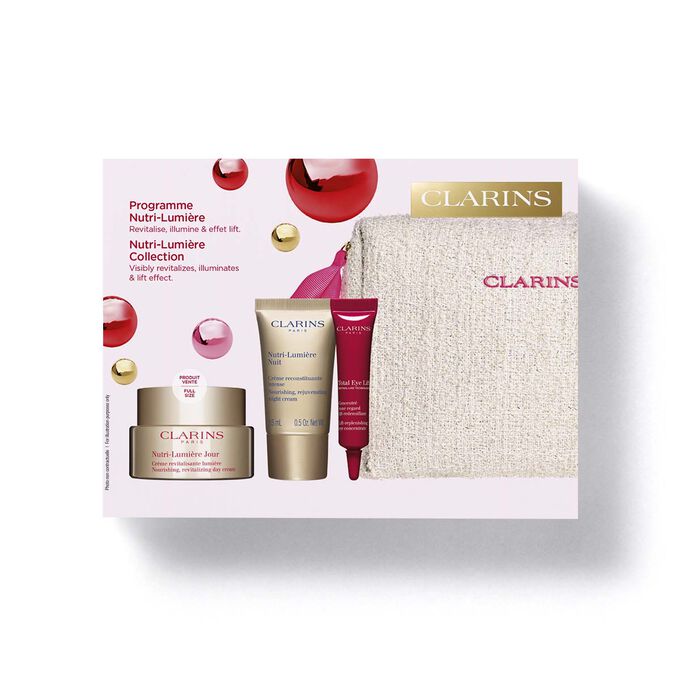 Colecci&oacute;n Nutri-Lumi&egrave;re: Rutina de cuidado facial para piel madura con extracto de Casta&ntilde;o de Indias que nutre, revitaliza y potencia la luminosidad
