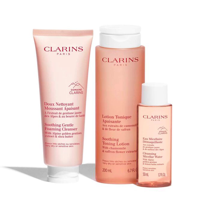 Colección de Limpieza Facial para Piel Sensible