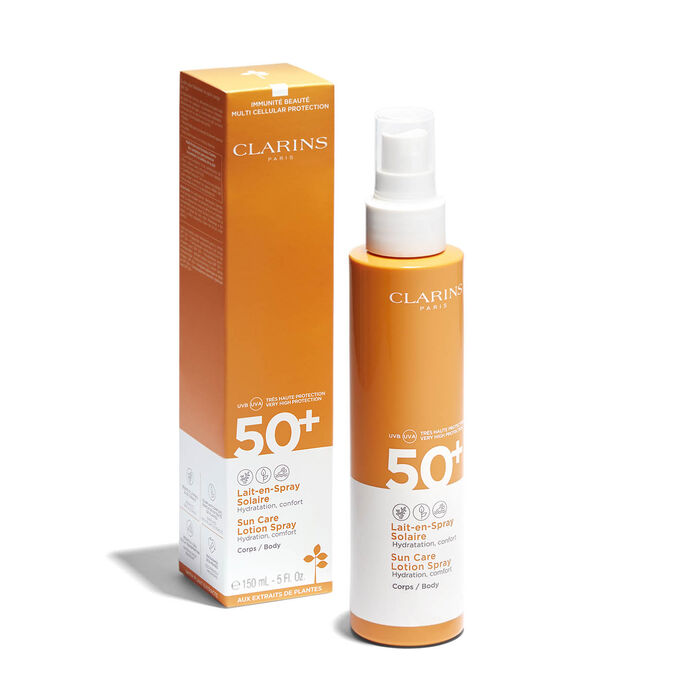 Protector Solar Leche en Spray Corporal UVA/UVB 50+