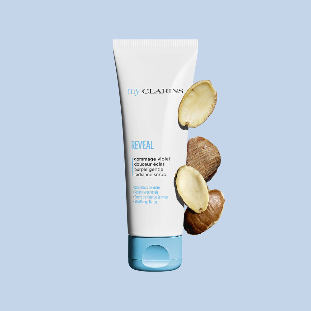 My Clarins Purple Gentle Radiance Scrub- Exfoliante Violeta