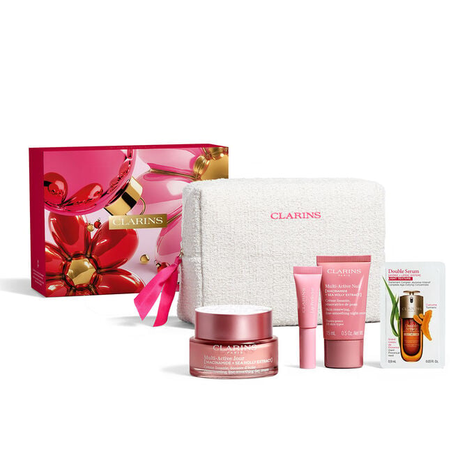 Colecci&oacute;n Multi-Active: Rutina de cuidado facial con niacinamida para suavizar las primeras arrugas y potenciar la luminosidad