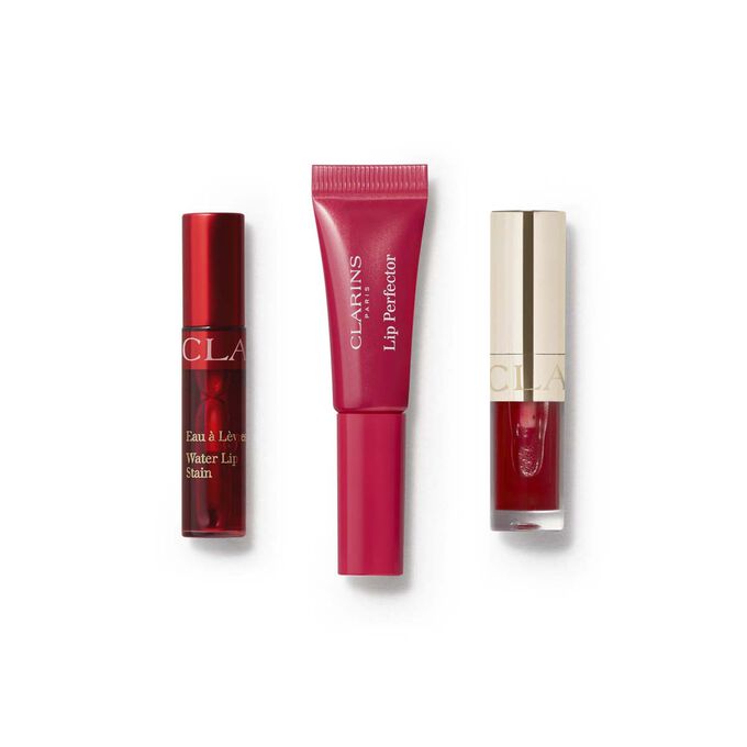 Colecci&oacute;n Lip Comfort Oil: Tr&iacute;o de aceites labiales nutritivos para hidratar, suavizar y realzar los labios