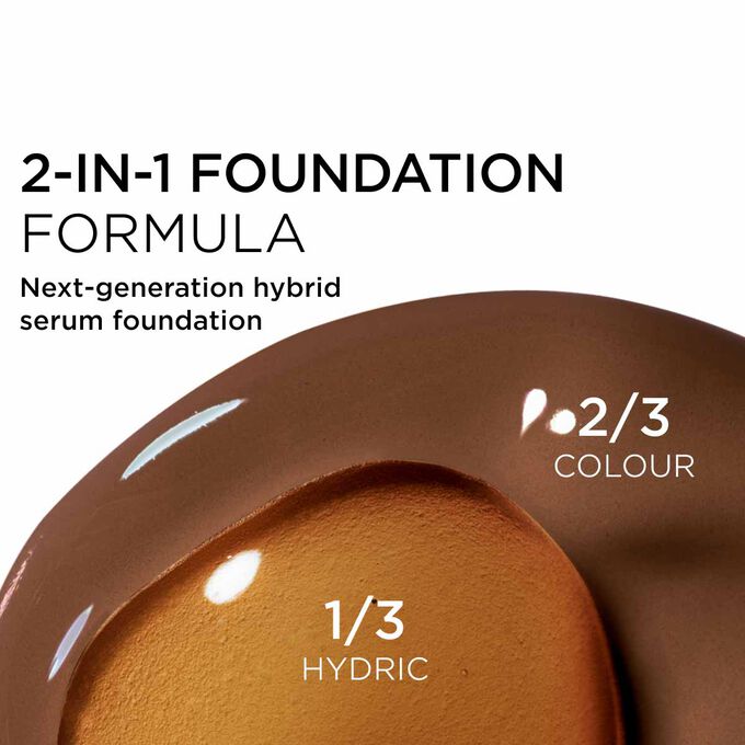 DOUBLE SERUM Foundation- 2 en 1 Base H&iacute;brida de Maquillaje y Tratamiento