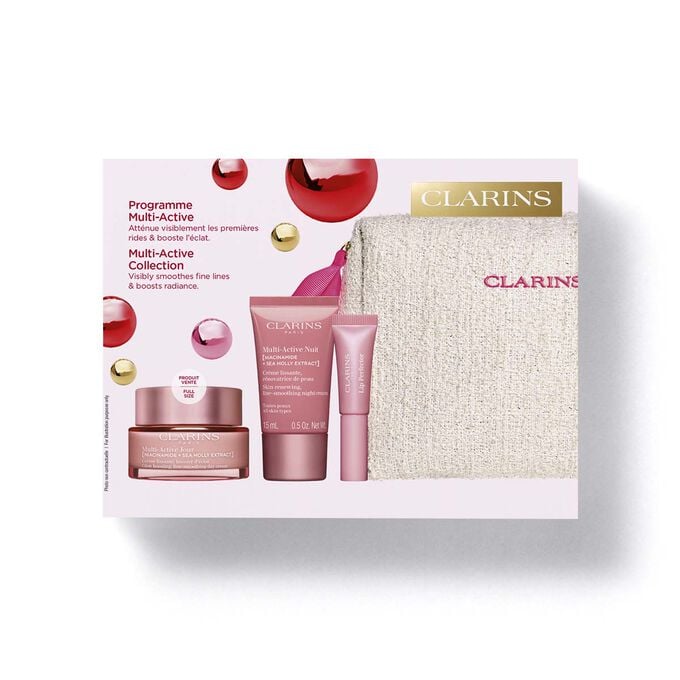 Colecci&oacute;n Multi-Active: Rutina de cuidado facial con niacinamida para suavizar las primeras arrugas y potenciar la luminosidad