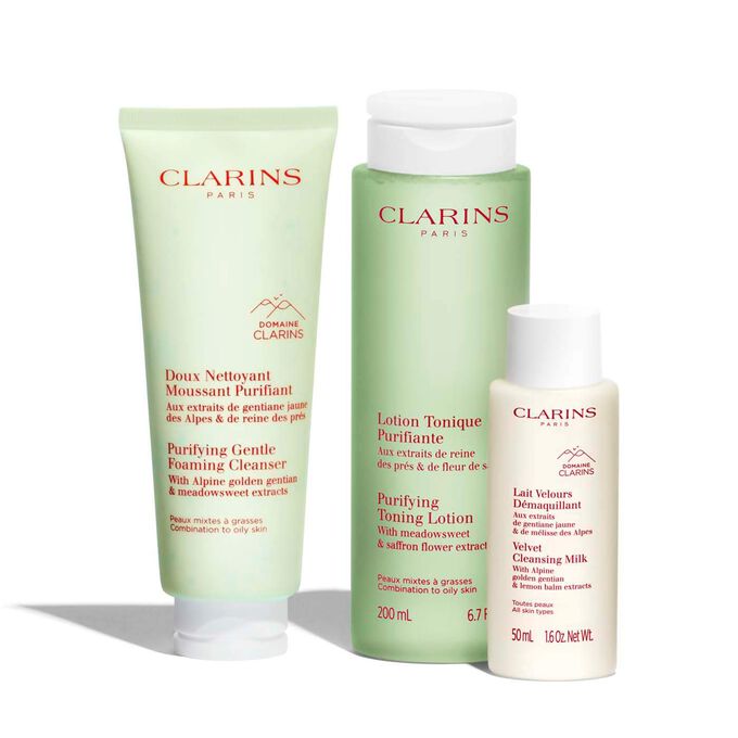 Colección de Limpieza Facial para Piel Mixta
