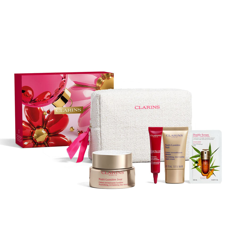 Colecci&oacute;n Nutri-Lumi&egrave;re: Rutina de cuidado facial para piel madura con extracto de Casta&ntilde;o de Indias que nutre, revitaliza y potencia la luminosidad