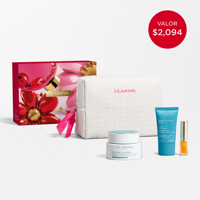 Colecci&oacute;n Cry Flash Mask- Rutina de cuidado facial para hidratar, iluminar y reafirmar la piel