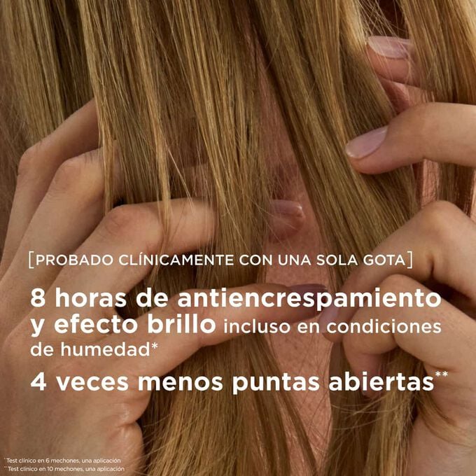 Multi-Care Luminous Hair Oil- Aceite para Cabello Anti-Frizz y Suavizante con Aceites Vegetales
