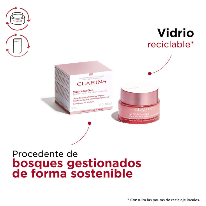 Multi-Active Crema de Noche para Todo Tipo de Pieles