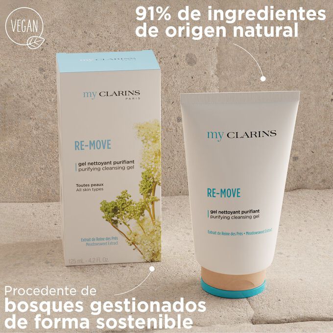 Myclarins Re-Move Detoxifying Dermo-cleansing Gel - Gel Dermolimpiador Desintoxicante