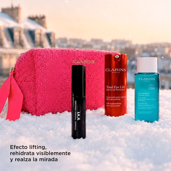 Colecci&oacute;n Total Eye Lift: Rutina de cuidado para el contorno de ojos con retinol-like para reafirmar la piel y alisar visiblemente las arrugas