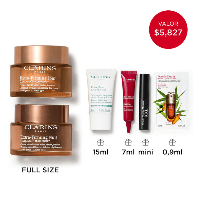 Colecci&oacute;n Extra-Firming: Rutina completa de cuidado facial con col&aacute;geno para reafirmar la piel y potenciar el efecto lifting