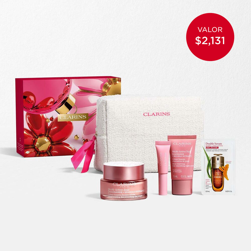 Colecci&oacute;n Multi-Active: Rutina de cuidado facial con niacinamida para suavizar las primeras arrugas y potenciar la luminosidad