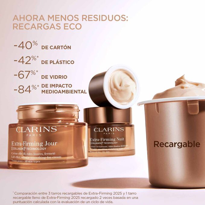 Recarga Extra-Firming Crema Antiedad de Noche para pieles secas