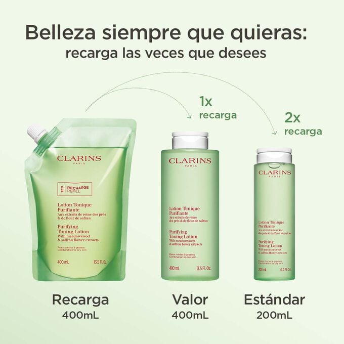 Purifying Toning Lotion - Loci&oacute;n t&oacute;nica purificante para piel grasa