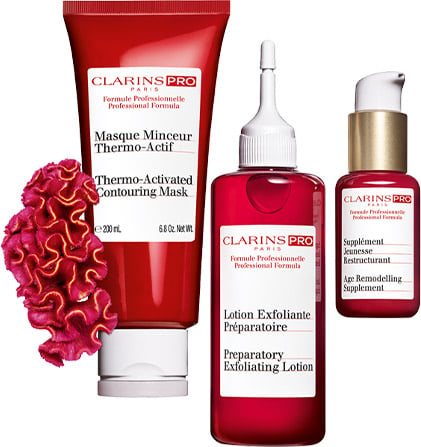 Productos de la gama Clarins Pro