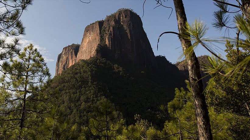 Paisaje de una montaña