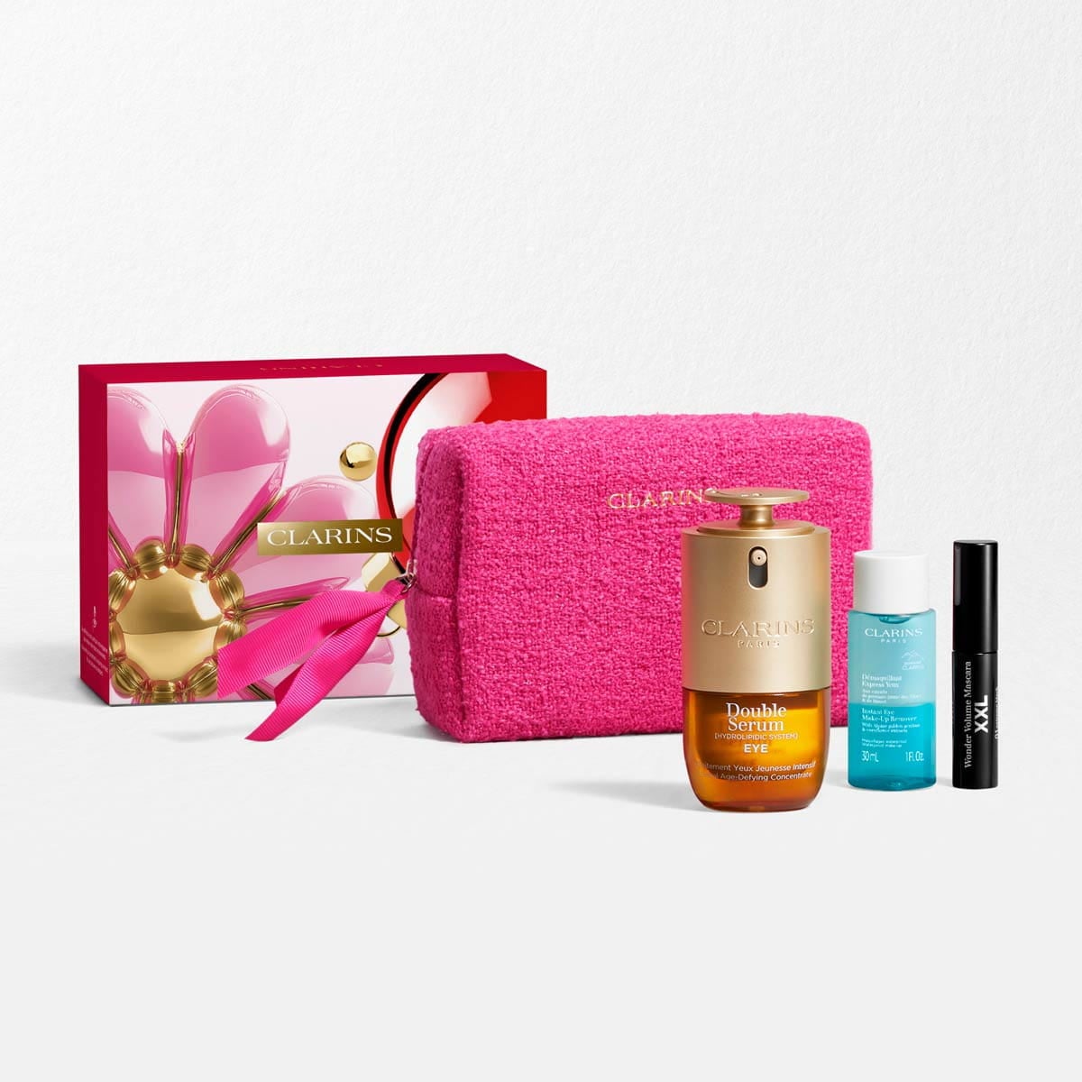Colecci&oacute;n DOUBLE SERUM Eye: Rutina de cuidado para el contorno de ojos con c&uacute;rcuma y niacinamida para alisar las arrugas, revitalizar la mirada y potenciar su luminosidad.