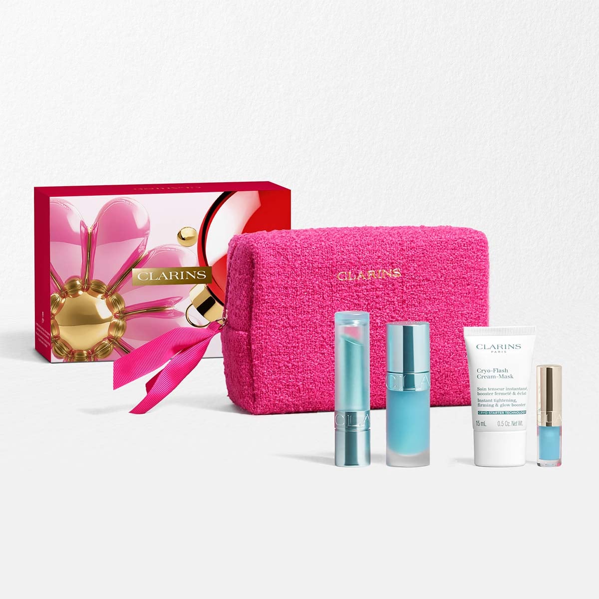 Colecci&oacute;n Cryo: Set de maquillaje y cuidado para labios y rostro con efecto criog&eacute;nico