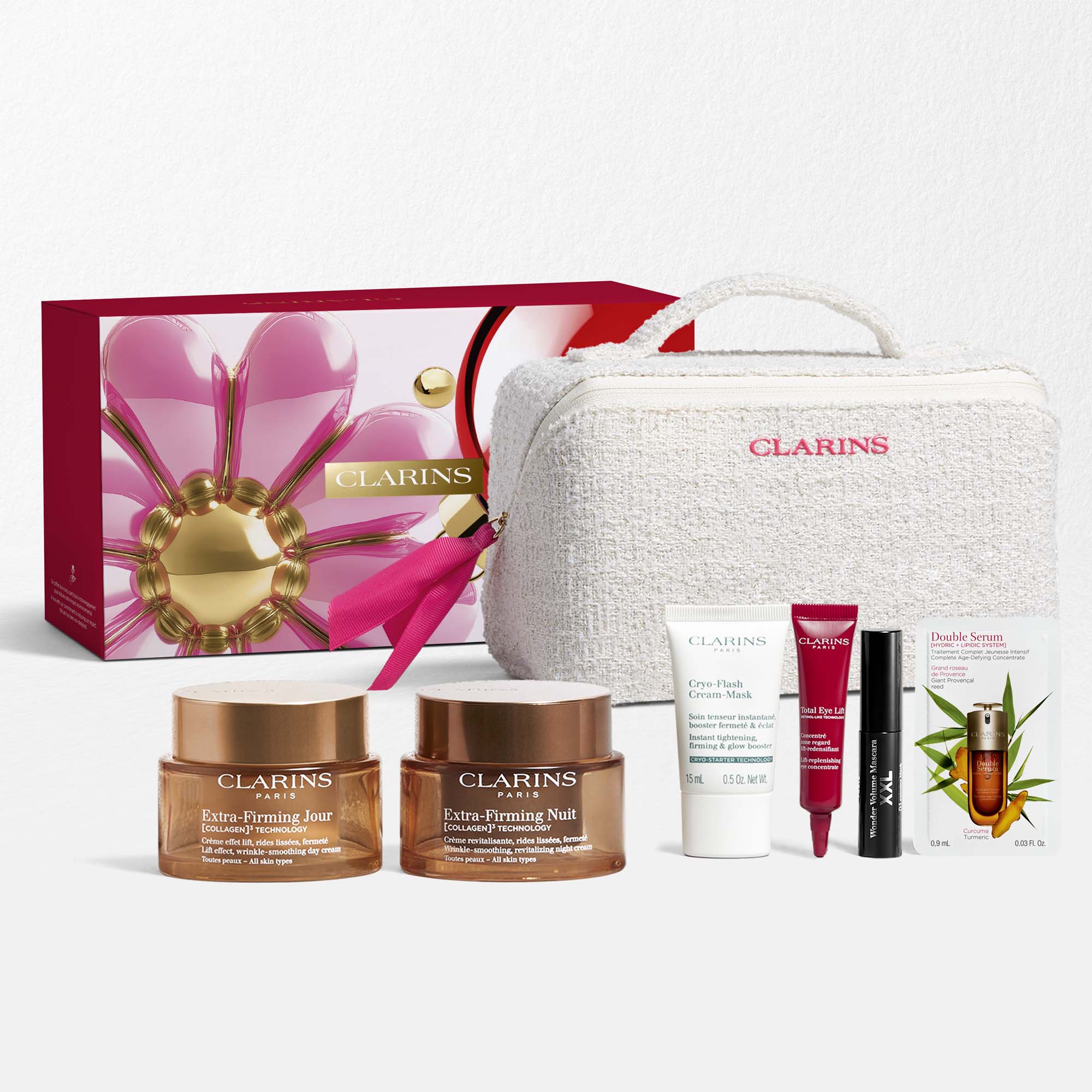 Colecci&oacute;n Extra-Firming: Rutina completa de cuidado facial con col&aacute;geno para reafirmar la piel y potenciar el efecto lifting